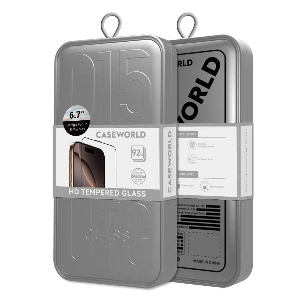 Apple iPhone 14 Plus CaseWorld HD Serisi 0.33mm Temperli Cam Ekran Koruyucu - 7