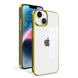 Apple iPhone 14 Plus Kılıf Zore Sun Kapak Gold