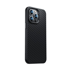Apple iPhone 14 Pro Case Carbon Fiber Benks Civilian Aramid Protective Cover Black