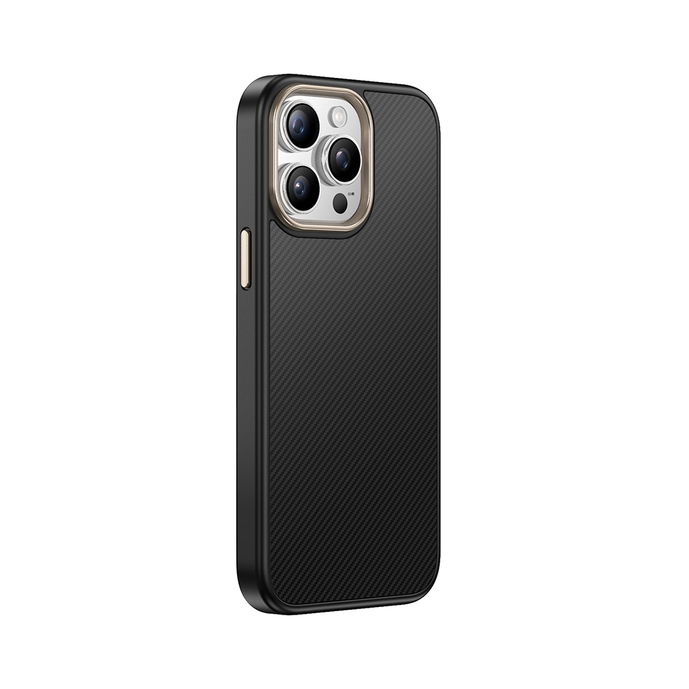 Apple iPhone 14 Pro Case Magsafe Charging Feature Carbon Fiber Look Zore Antina Cover - 9