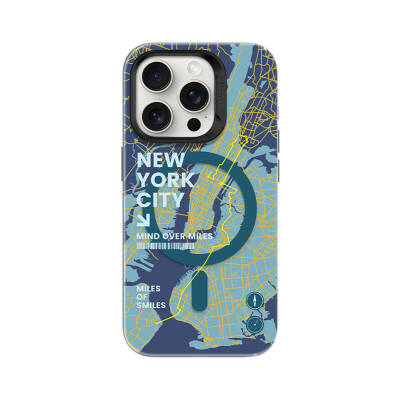 Apple iPhone 14 Pro Case Magsafe Charging Featured Benks City Series Cover Blue