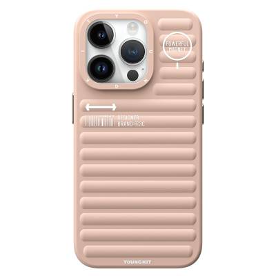 Apple iPhone 14 Pro Case Matte Color Design YoungKit Original Series Cover Pink