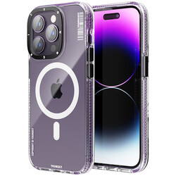 Apple iPhone 14 Pro Case YoungKit Exquisite Series Cover with Magsafe Charging Purple