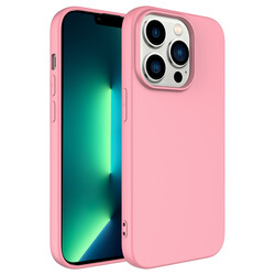 Apple iPhone 14 Pro Case Zore Mara Lansman Cover Pink
