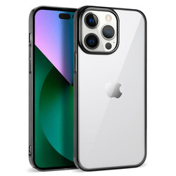Apple iPhone 14 Pro Case Zore Pixel Cover Black