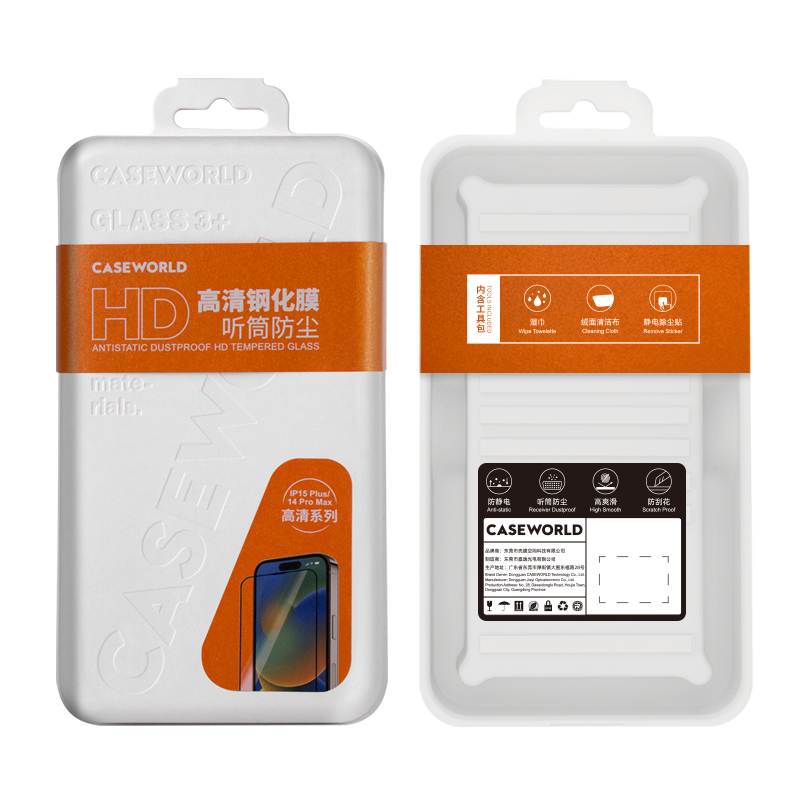 Apple iPhone 14 Pro CaseWorld HD Serisi 0.33mm Temperli Cam Ekran Koruyucu - 6