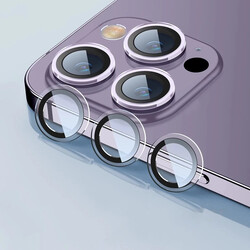 Apple iPhone 14 Pro CL-07 Kamera Lens Koruyucu Renksiz