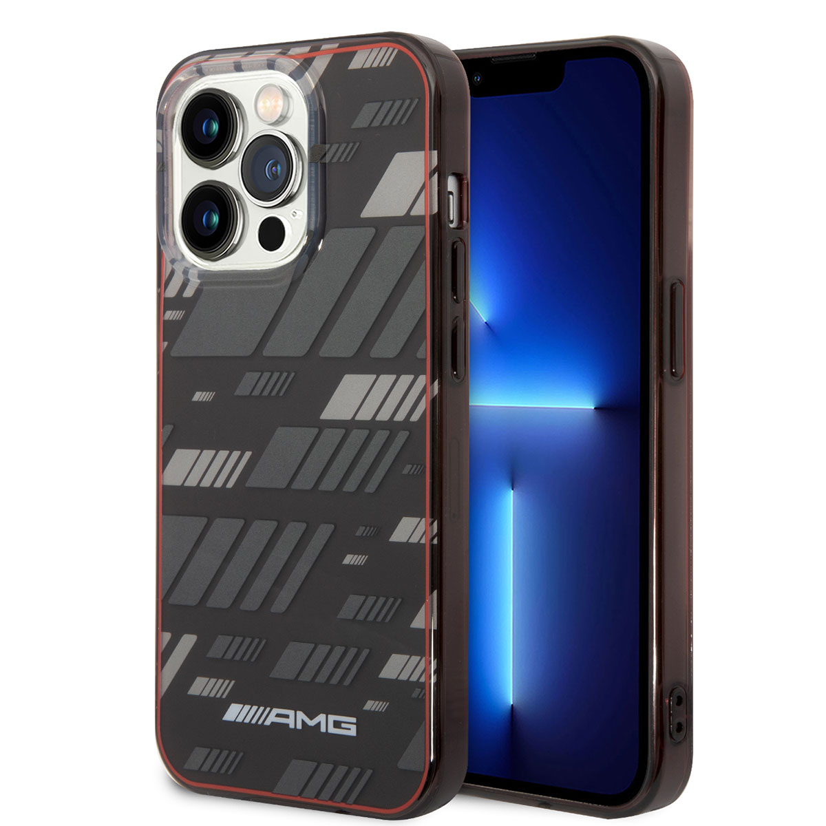 Apple iPhone 14 Pro Kılıf AMG Transparan Çift Katmanlı Grafik Dizayn I Kapak - 1