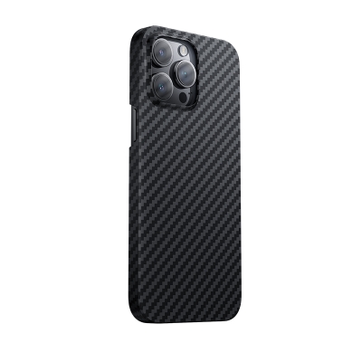 Apple iPhone 14 Pro Max Case Carbon Fiber Benks Essential Kevlar Cover with Magsafe Black