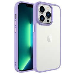 Apple iPhone 14 Pro Max Case Zore Krom Cover Lila