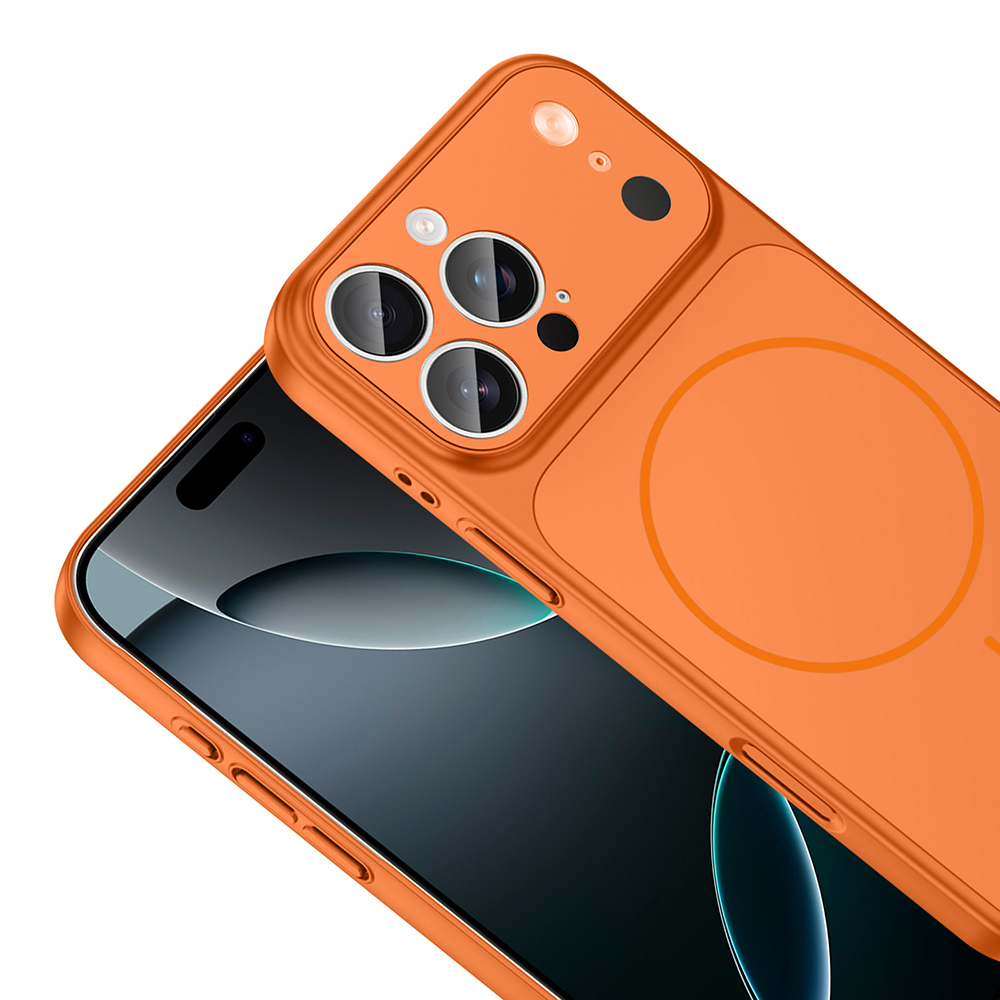 Apple iPhone 14 Pro Max Case Zore M-Safe Charging Camera Protection Formen Cover - 19