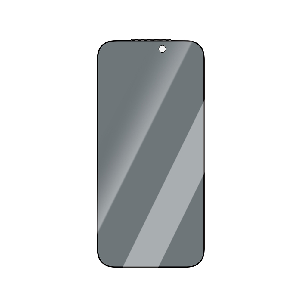 Apple iPhone 14 Pro Max CaseWorld Applicator Serisi 2.5D Eyesafe Mavi Işık Teknolojili 0.33mm Privacy Temperli Cam Ekran Koruyucu + Uygulama Aparatı - 4