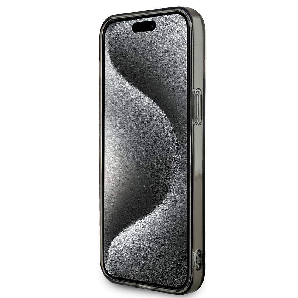 Apple iPhone 14 Pro Max Kılıf BMW Orjinal Lisanslı Yarı Transparan M Dizayn Çizgili Kapak - 6