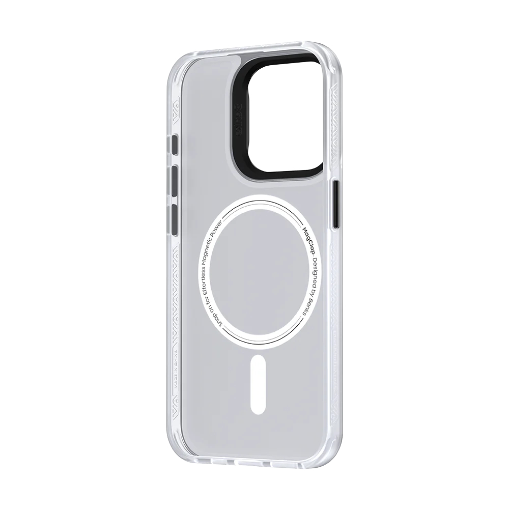Apple iPhone 14 Pro Max Kılıf M-safe Şarj Özellikli Mekanik Tasarımlı Benks Perspective Serisi Kapak - 5