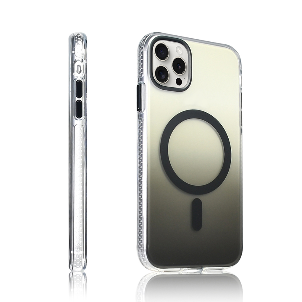 Apple iPhone 14 Pro Max Kılıf M-safe Şarj Özellikli Transparan Renk Geçişli Zore Toros Kapak - 6 Apple iPhone 14 Pro Max Kılıf M-safe Şarj Özellikli Transparan Renk Geçişli Zore Toros Kapak - 6