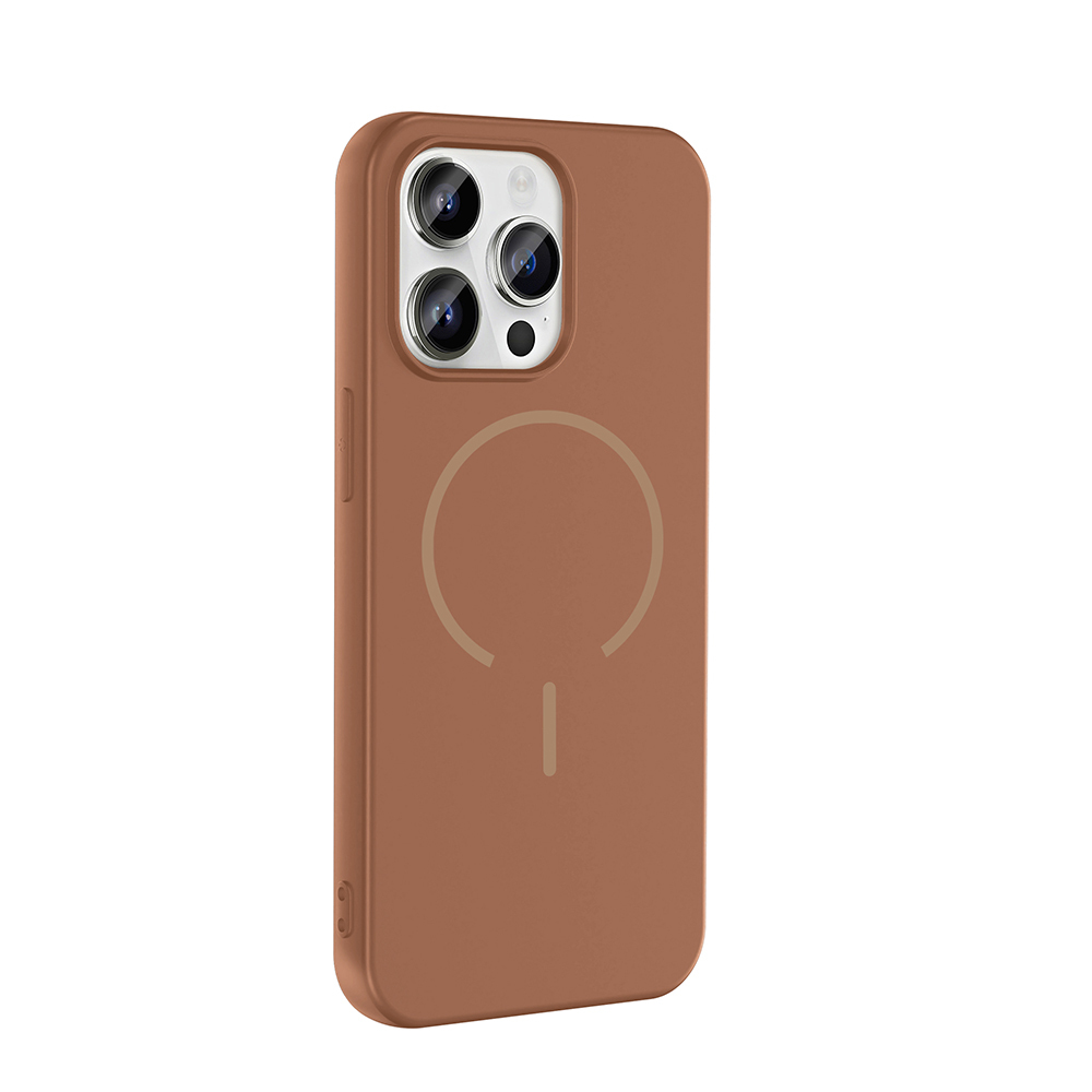 Apple iPhone 14 Pro Max Kılıf M-safe Şarj Özellikli Zore Meta Kapak - 10