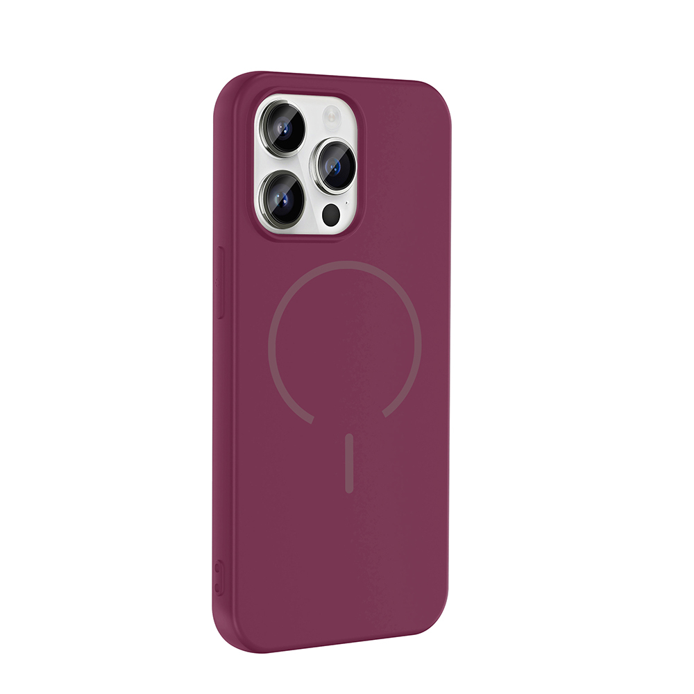 Apple iPhone 14 Pro Max Kılıf M-safe Şarj Özellikli Zore Meta Kapak - 13