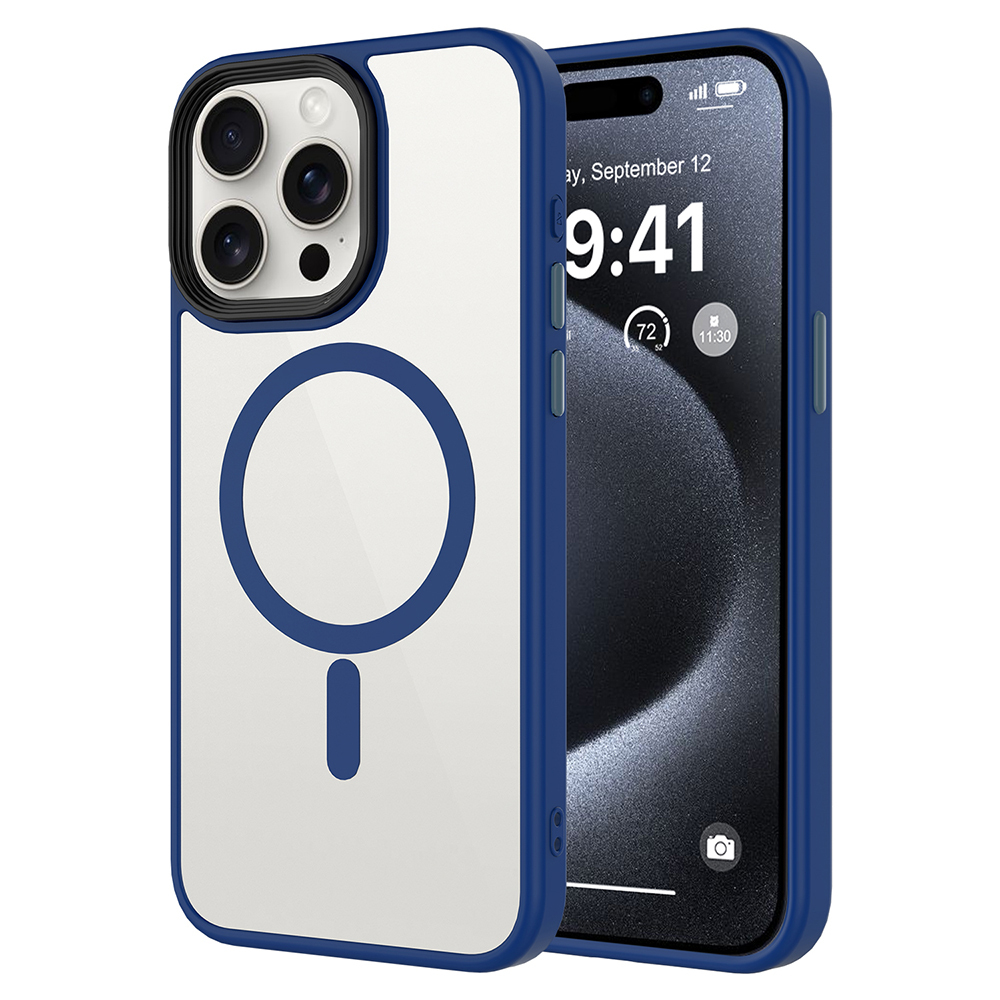 Apple iPhone 14 Pro Max Kılıf Mat Arka Yüzey Wireless Şarj Özellikli Zore Flet M-safe Kapak - 4 Apple iPhone 14 Pro Max Kılıf Mat Arka Yüzey Wireless Şarj Özellikli Zore Flet M-safe Kapak - 4