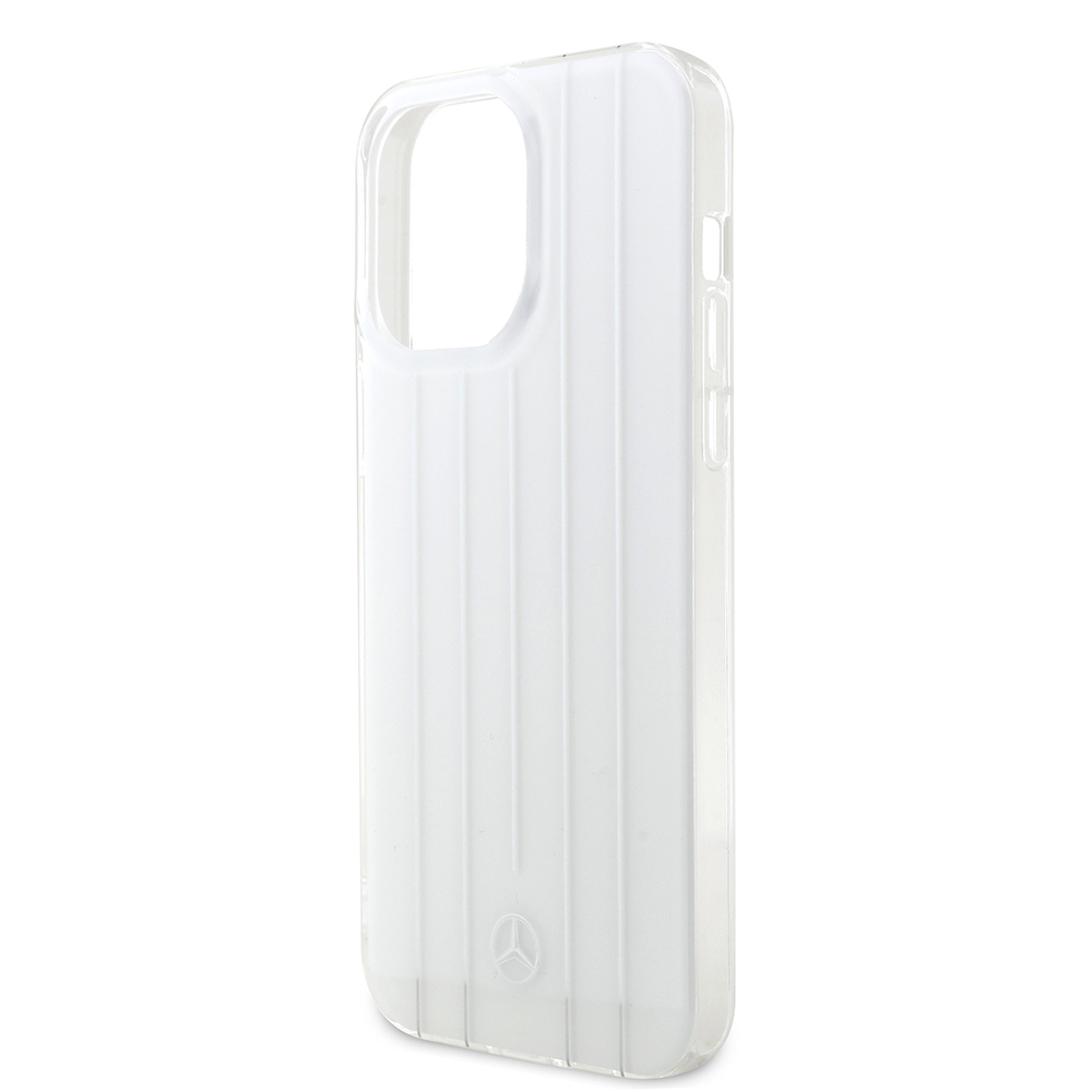 Apple iPhone 14 Pro Max Kılıf Mercedes Benz Orjinal Lisanslı New Urban 3 Sert PC Paralel Çizgi Desenli Kapak - 8