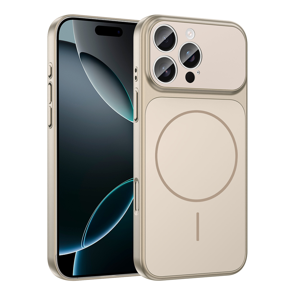 Apple iPhone 14 Pro Max Kılıf Zore M-Safe Şarj Özellikli Kamera Korumalı Formen Kapak - 1