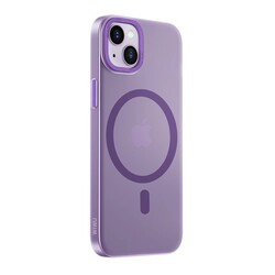Apple iPhone 14 Wiwu Frosted Magnetic Frosted Hard PC Cover Derin Mor