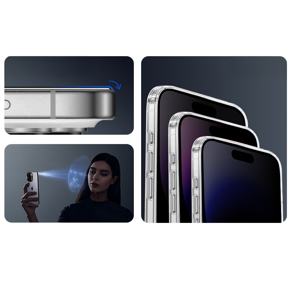 Apple iPhone 14 Zore 2.5D Oliv Privacy Temperli Cam Ekran Koruyucu + Kolay Uygulama Aparatı - 8