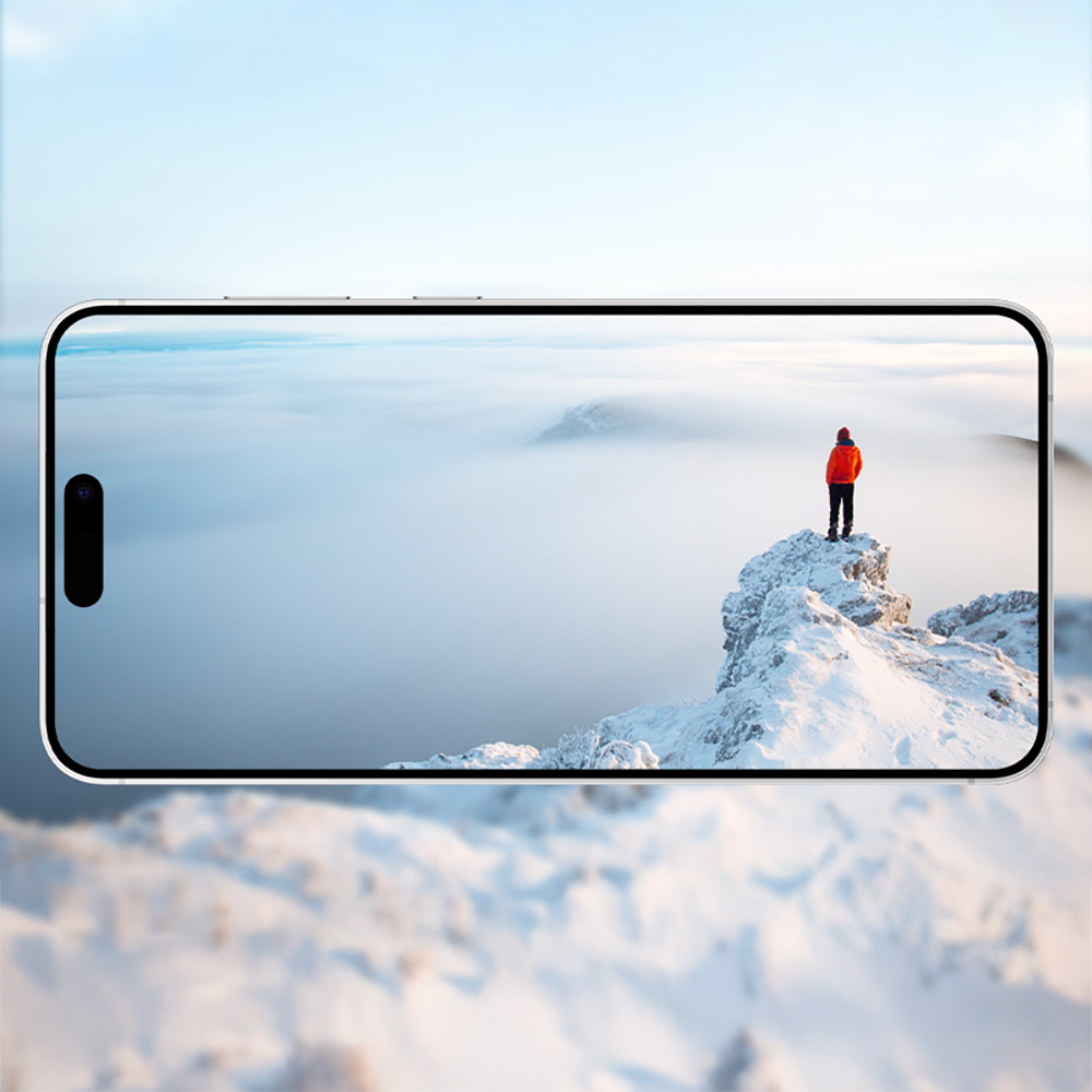 Apple iPhone 14 Zore 3D Oliv HD Temperli Cam Ekran Koruyucu + Kolay Uygulama Aparatı - 10