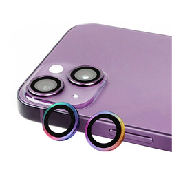 Apple iPhone 14 Zore CL-07 Camera Lens Protector Colorful