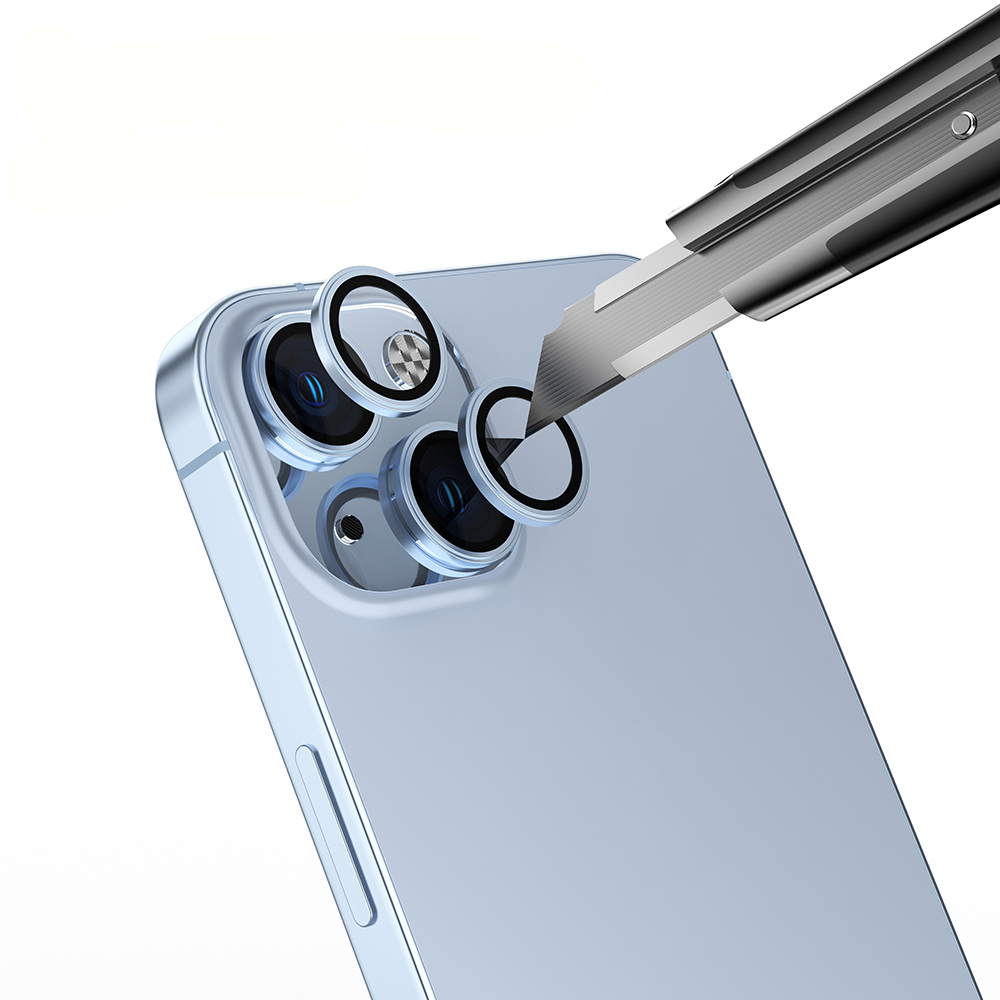 Apple iPhone 14 Zore Mikro Kamera Lens Koruyucu - 6