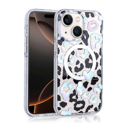 Apple iPhone 15 Case Magsafe Charging Feature Zore Jago Cover White