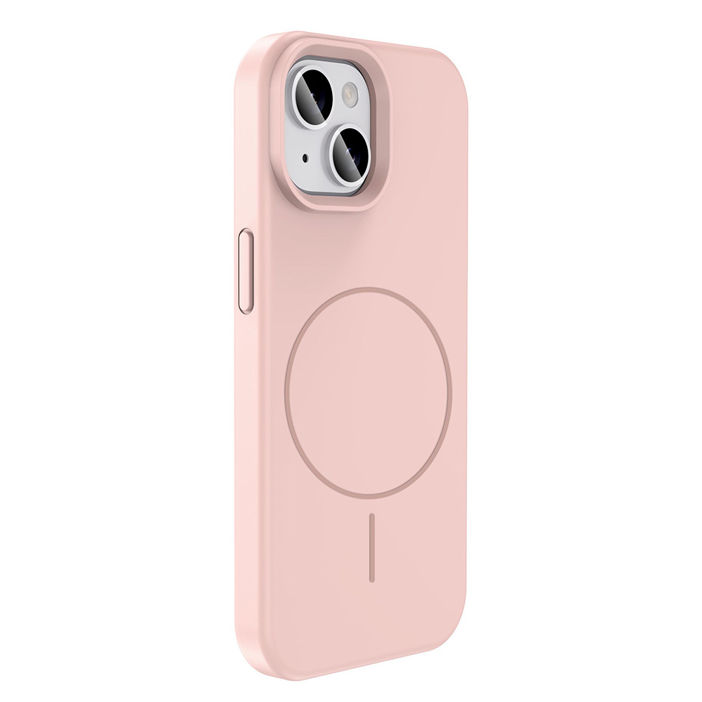 Apple iPhone 15 Case Magsafe Charging Featured Liquid Technology Erasable Hard Zore Kivi Cover - 14