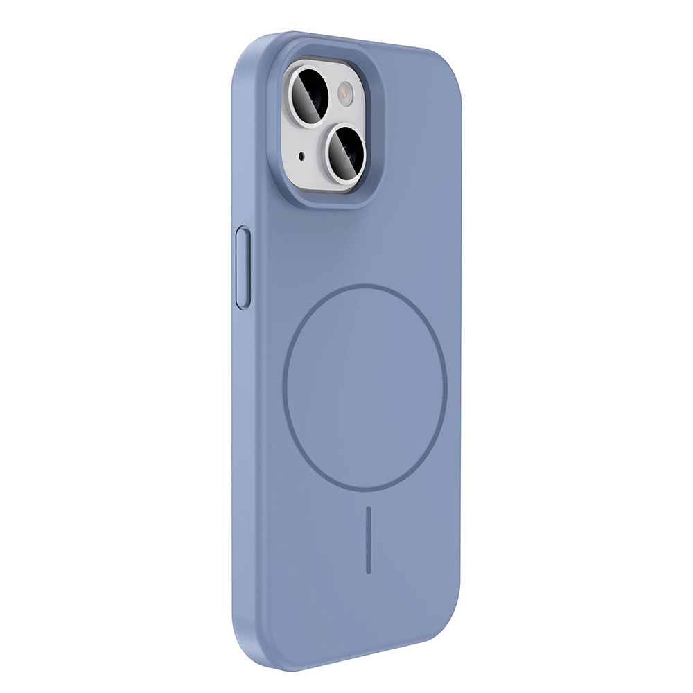 Apple iPhone 15 Case Magsafe Charging Featured Liquid Technology Erasable Hard Zore Kivi Cover - 15