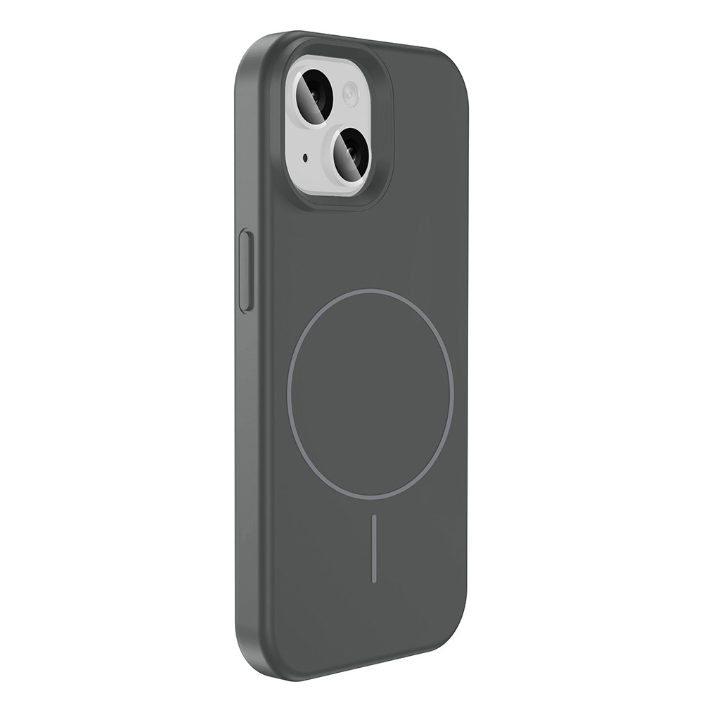 Apple iPhone 15 Case Magsafe Charging Featured Liquid Technology Erasable Hard Zore Kivi Cover - 17