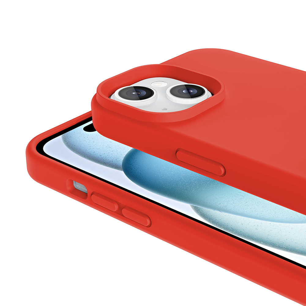 Apple iPhone 15 Case Magsafe Charging Featured Liquid Technology Erasable Hard Zore Kivi Cover - 22