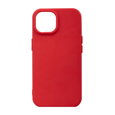 Apple iPhone 15 Case Zore Biye Silicone Red