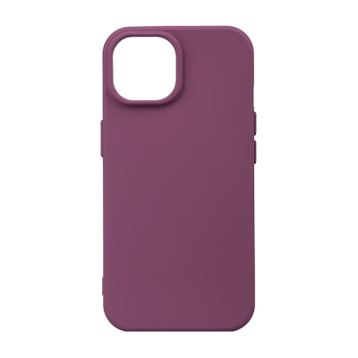 Apple iPhone 15 Case Zore Biye Silicone Purple