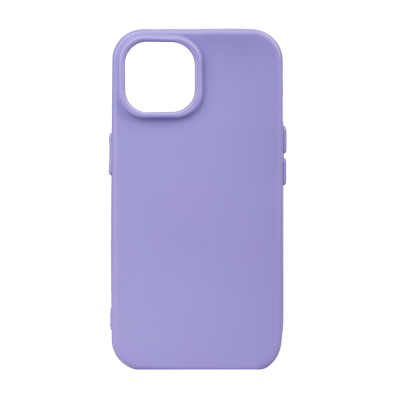 Apple iPhone 15 Case Zore Biye Silicone Lila