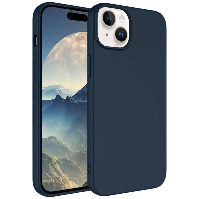 Apple iPhone 15 Case Zore LSR Launch Cover Navy blue