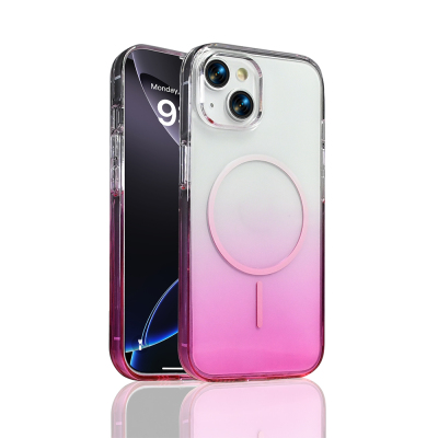 Apple iPhone 15 Case Zore Septic Silicone Cover M-Safe Charging Feature Purple