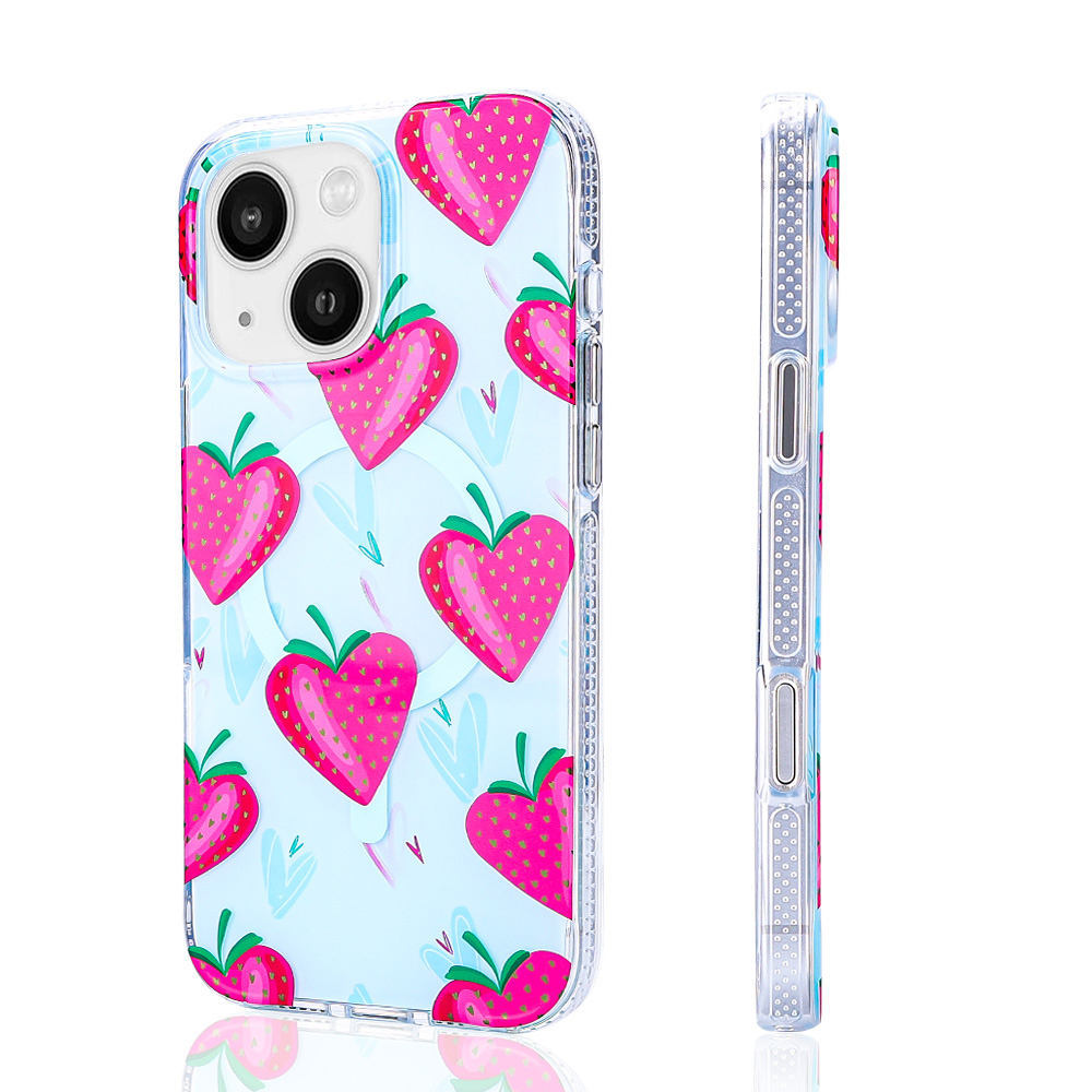 Apple iPhone 15 Case Zore Stilo Cover with Magsafe Charging Feature - 1