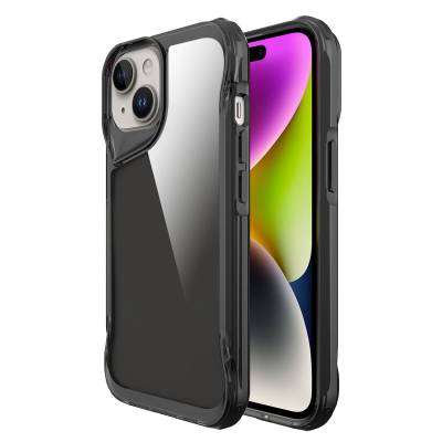 Apple iPhone 15 Case Zore T-Max Cover Dark Grey