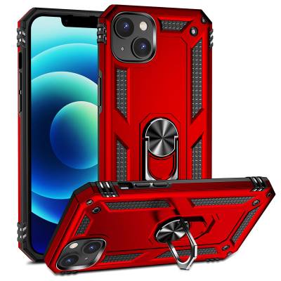 Apple iPhone 15 Case Zore Vega Cover Red