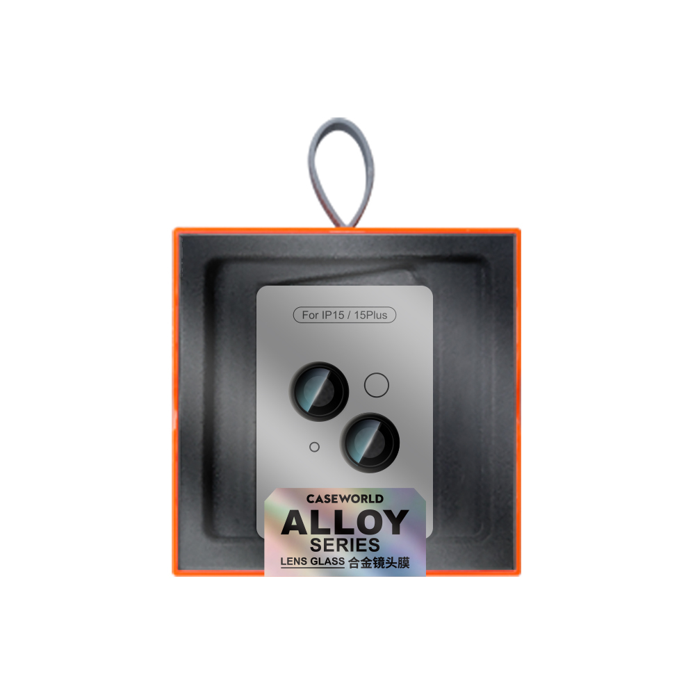 Apple iPhone 15 CaseWorld Alloy Serisi Oleofobik Anti Reflective Kamera Lens Koruyucu - 6