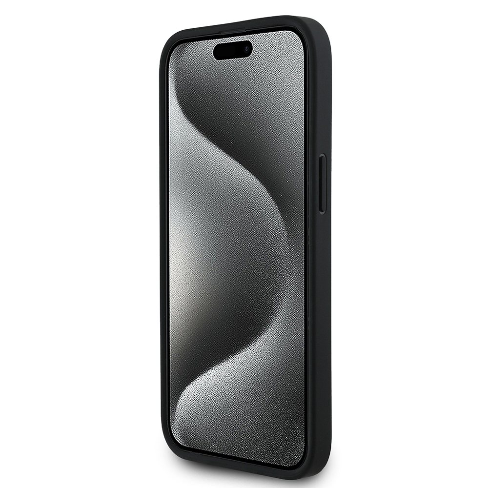 Apple iPhone 15 Kılıf Aston Martin Orjinal Lisanslı Victory Dizayn PU Deri Metal Logolu Kapak - 6