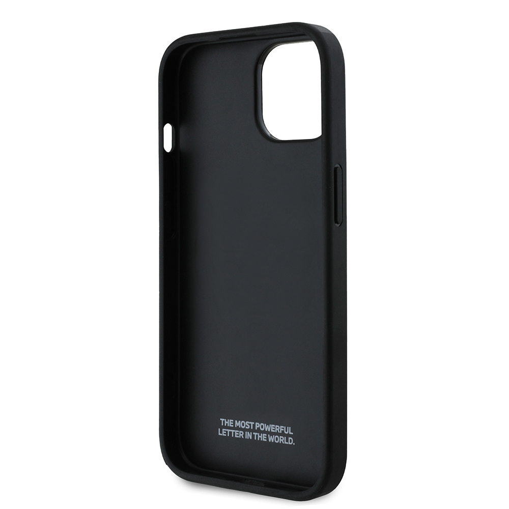 Apple iPhone 15 Kılıf BMW Orjinal Lisanslı Karbon Fiber Tasarımlı ve Metal Logolu PU Deri Kapak - 8