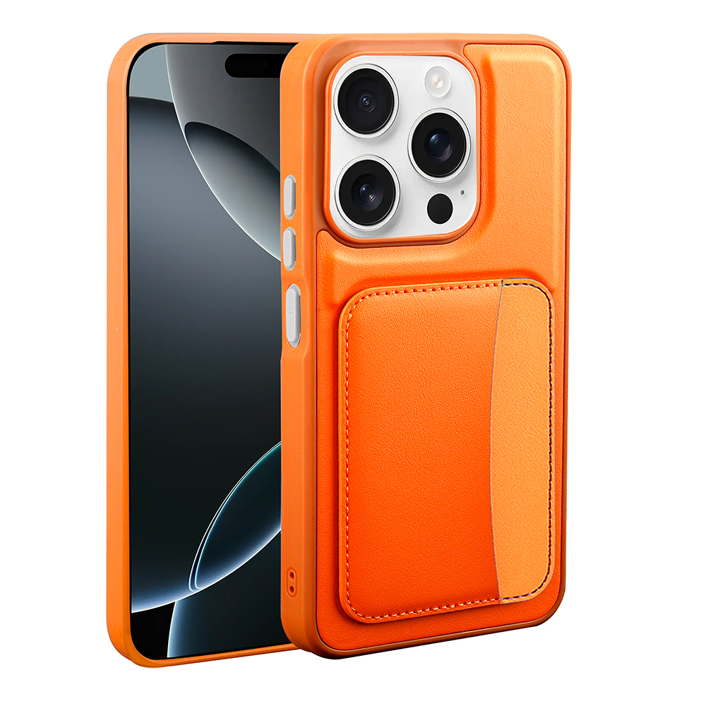 Apple iPhone 15 Kılıf Kartlıklı Zore X-Kart Silikon Kapak - 5