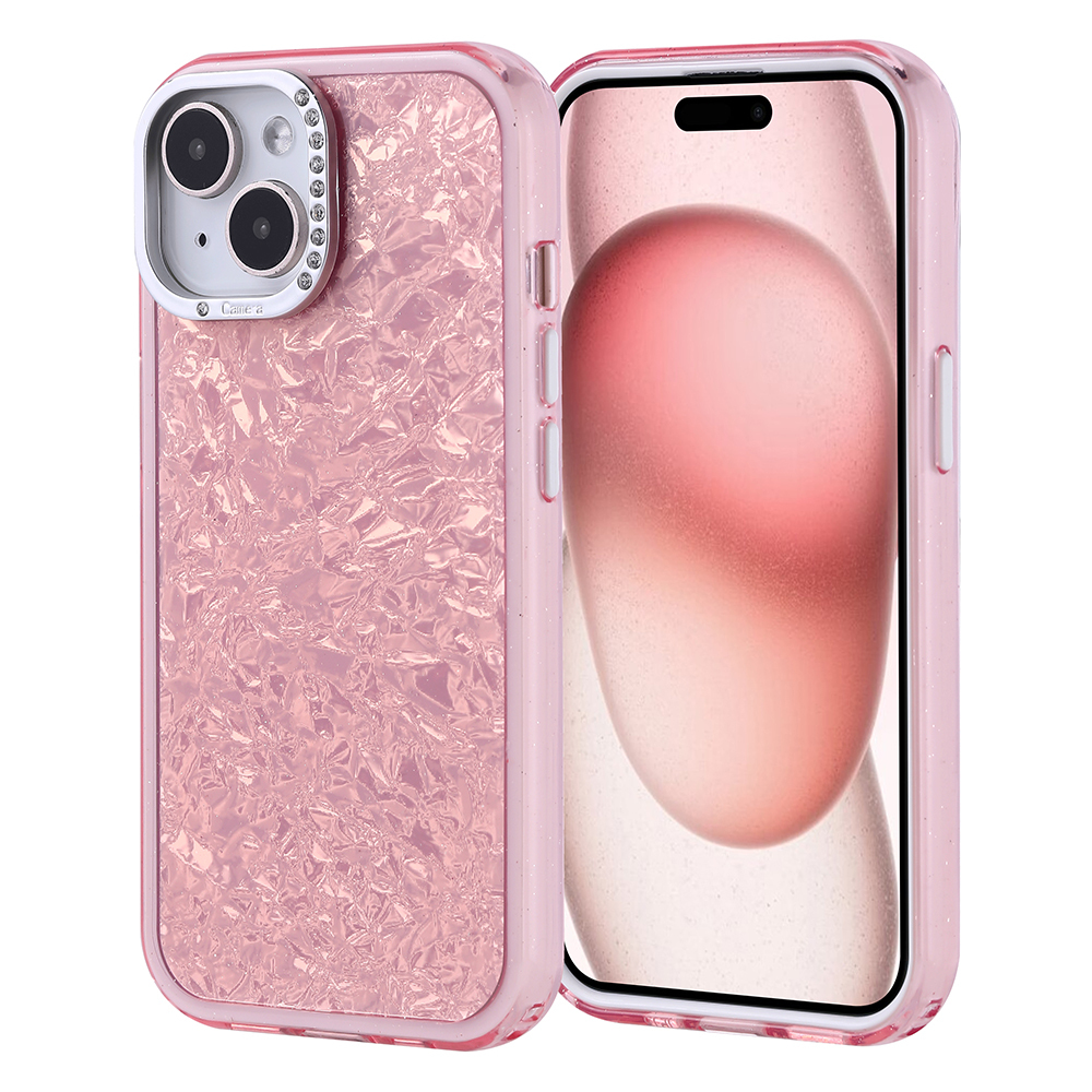 Apple iPhone 15 Kılıf Taşlı Tasarımlı Zore Kapi Kapak - 5