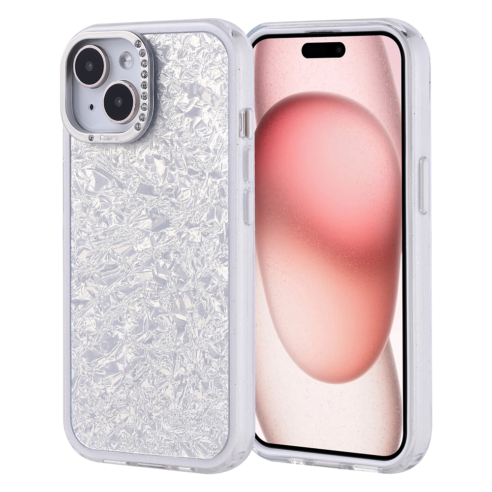 Apple iPhone 15 Kılıf Taşlı Tasarımlı Zore Kapi Kapak - 4