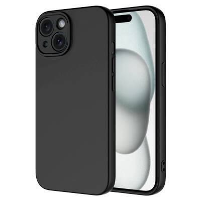 Apple iPhone 15 Plus Case Zore Mara Launch Cover Black