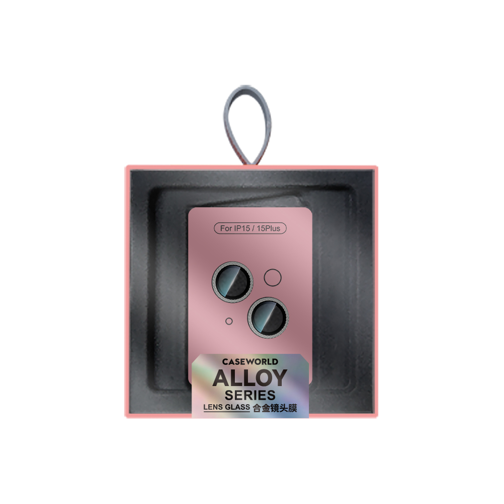 Apple iPhone 15 Plus CaseWorld Alloy Sparkling Diamond Serisi Taşlı Lens Koruyucu - 4